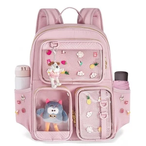 Ita Bag Pin Display Backpack with Insert Kawaii Aesthetic Backpack with Lapto... - Picture 1 of 6