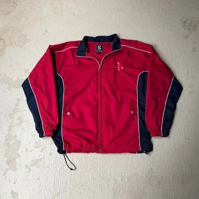 Vintage Red Sox Windbreaker Men's L Jacket Sports Baseball MLB - Image 1 of 4