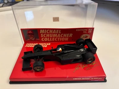 Minichamps 1/43 Ferrari Fiorano coche de pruebas 1998 Michael Schumacher MSC #39 Foto 1 de 2