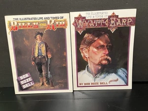 Bob Boze Bell SIGNED Book Lot Illustrated Life Times Wyatt Earp & Billy the Kid - Bild 1 von 10