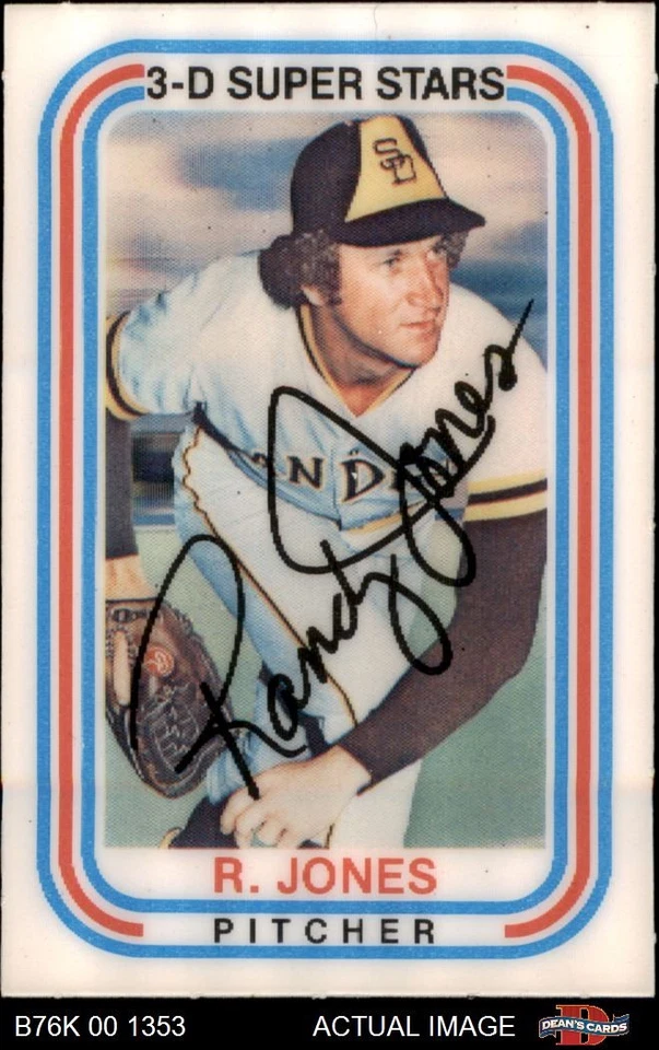 1976 Kellogg's #4 Randy Jones Padres CYAw 8 - NM/MT - Image 1 of 1