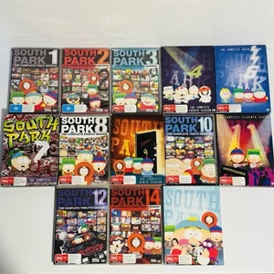 South Park Seasons 1-4, 6, 8-12, 14, 15, 17 DVD PAL Region 4 Free Tracked Post - Picture 1 of 16