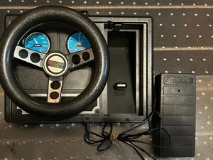 Colecovision Expansion Module 2 Steering Wheel with Pedal & Game Tested Working - Picture 1 of 5