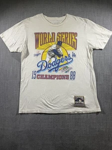 Los Angeles Dodgers Shirt Mens Large MLB Baseball 1988 World Series - Picture 1 of 10