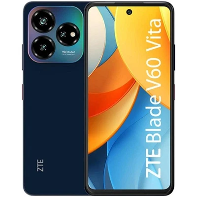 ZTE Blade V60 Vita 4GB Ram 256GB Memoria Display 6.6" 50Mpx 5000Mah 4G Dark Blue - Immagine 1 di 4