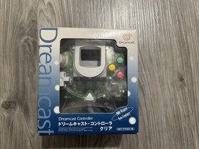Dreamcast Controller Clear Boxed HKT-7700-18 Good SEGA 291