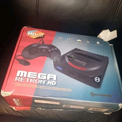 Hyperkin M07312 Mega Retron HD Gaming Console The Box Is Beat Up, But Brand New  - Image 1 of 4