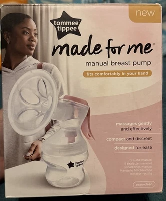 Tommee Tippee Manual Breast Pump, compact & discreet - NEW - Image 1 of 4