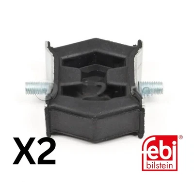 2x Suspensión de escape Febi Bilstein 18211745426 BMW Z4 540i 325Ci 330Ci 325i 325xi Foto 1 de 3