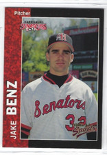 1998 Harrisburg Senators (Double-A Montreal Expos) Jake Benz