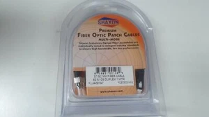 62.5/126 Duplex 1 Meter - ST / SC Multimode Fiber Cable - Orange - Picture 1 of 2