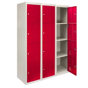 Metal Lockers Steel Locker Storage School Gym Office FULLY ASSEMBLED - Picture 1 of 60