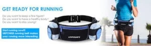 The URPOWER Running Wandern Walking Gürtel/Aufbewahrungstasche mit Wasserflaschen - Bild 1 von 4