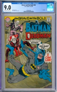 Brave And The Bold 86 CGC Graded 9.0 VF/NM Neal Adams DC Comics 1969 - Picture 1 of 2