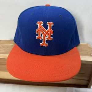 New York Mets New Era \ On-Field royalblau eng anliegende Mütze Herren Größe 7 1/2 - Bild 1 von 12