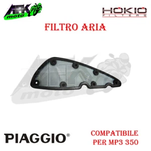Filtro Aria di Aspirazione per Piaggio MP3 350 Maxi Sport E4 ABS 2018-2019-2020 - Imagen 1 de 1