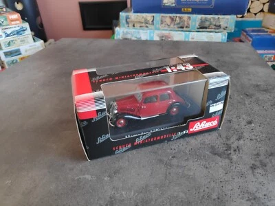 1/43 SCHUCO 02363  MERCEDES BENZ 170 V LIMOUSINE RED MIB - Photo 1/4