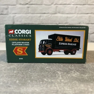 Camión plataforma Corgi Classics 25101 Leyland Beaver Eddie Stobart Ltd escala 1:50 Foto 1 de 4