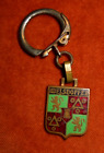 Porte-clés joli & Ancien métal émaillé Bières d'Alsace Armoiries ADELSHOFFEN