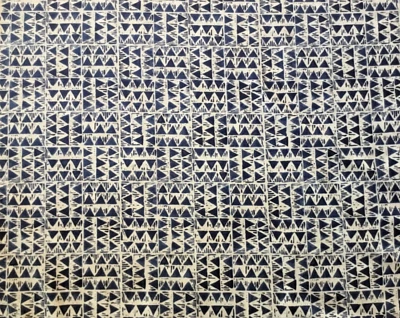 Tela de diseño estampado Lee Jofa Yampa / azul marino / 2 yardas Foto 1 de 3