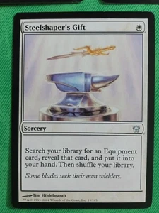 MTG Steelshaper's Gift Fifth Dawn Magic the Gathering - Picture 1 of 2