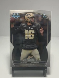 2022 Bowman U Chrome - Aidan O'Connell - Purdue Boilermakers - 1st Chrome - #60 - Picture 1 of 2