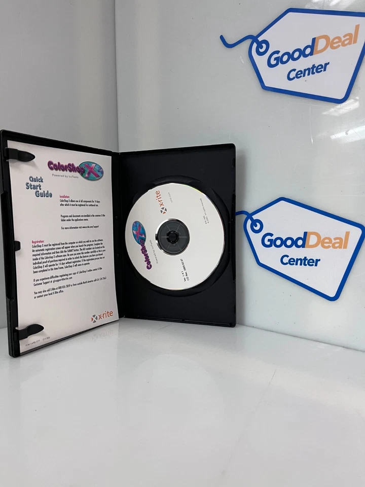 Gerenciamento de cores Xrite X-rite ColorShop X Mac e Windows - Imagem 1 de 3