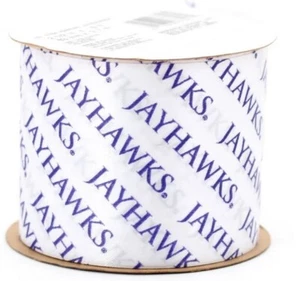 Kansas Jayhawks Ribbon - Licensed By Offray - Picture 1 of 7
