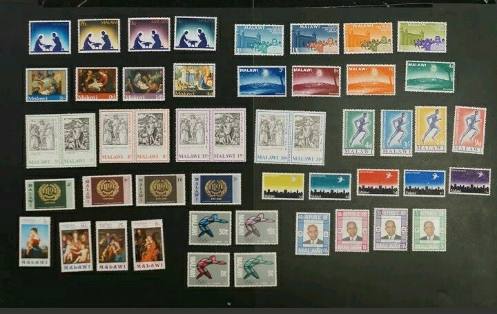 Malawi STAMPS lot of 11 Sets MNH - Image 1 of 4
