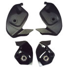 Shoei Locking Nut Trim Black For Neotec Motorcycle Motorbike Helmets - Pair