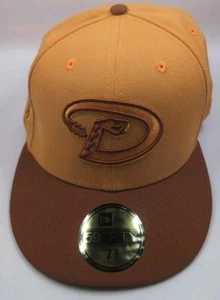 Arizona Diamondbacks Orange Hat 1998 Inaugural Patch 7 3/4 New Era Tennessee - Picture 1 of 9