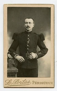 CDV L. PORTAS. Périgueux . Soldat du 50ème Régiment d'Infanterie . Soldier - Picture 1 of 2