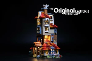Kit de luz LED de botín de ladrillos para LEGO Harry Potter Attack on the Burrow 75980 - Imagen 1 de 5