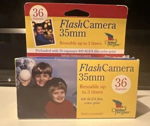 36 Exposures Flash Camera 35 mm Reusable Up To 3 Times.  Christmas Treeshops - Picture 1 of 3