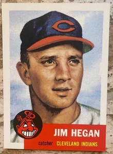 Jim Hegan Cleveland Indians Catcher Baseball Card Topps Archives 2003 - Picture 1 of 2
