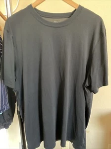 REI Co-Op Short Sleeve Shirt Black Men Size 2XL Athletic Pullover Stretch Tee - Picture 1 of 7