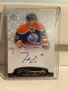 2011-12 SP Authentic Jordan Eberle Chirography Auto 43/50