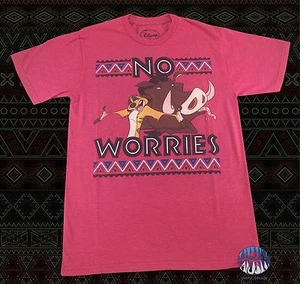 New Disney The Lion King Mufasa No Worries Mens T-Shirt - Picture 1 of 1