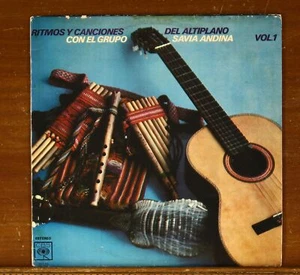 Grupo Savia Andina LP HEAR Ritmos y Canciones del Altiplano Vol 1 Bolivian Folk - Picture 1 of 4