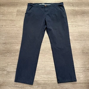Mugsy Pants Mens 40 Morgans Blue Chino Outdoor 40x30 Rayon Cotton Lounge Casual - Picture 1 of 13