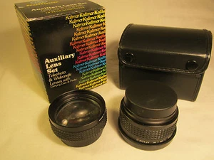 Camera Lens KALIMAR K180N Auxiliary Len Set for CANON AF35M2 [Y6] - Picture 1 of 3
