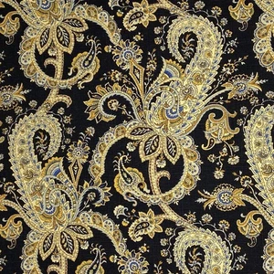 Mill Creek Raymond Waites CHAKRA Paisley TWILIGHT Drapery Pillow Sewing Fabric - Picture 1 of 8