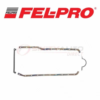 Fel-Pro Oil Pan Gasket Set for 1967-1974 GMC C35 C3500 Pickup 4.1L 4.8L L6 - sw - Imagem 1 de 4