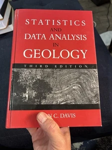 Statistics and Data Analysis in Geology - Hardcover By Davis, John C. - Picture 1 of 6