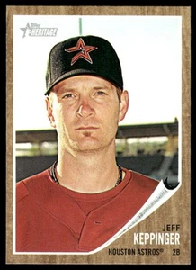 2011 Topps Heritage #456 Jeff Keppinger Short Print NM - Bild 1 von 2