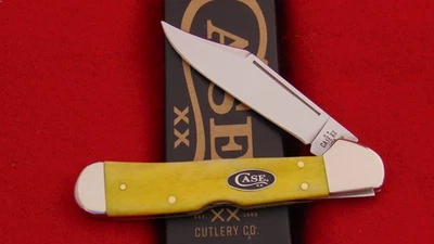 Case XX USA 61549L Smooth Yellow Bone Copperlock Pocket Knife 20025 NEW ITEM - Image 1 of 4