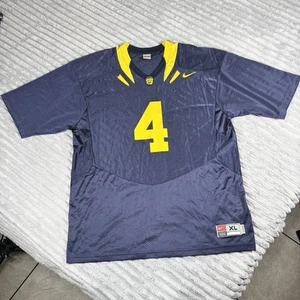 Camiseta de fútbol Nike Team Cal Berkley para hombre XXL azul marino 4 osos dorados NCAA vintage - Imagen 1 de 16