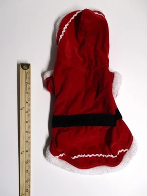 Ropa mediana para perros mascotas traje de Papá Noel sudadera con capucha Navidad *ENVÍO GRATUITO Foto 1 de 4