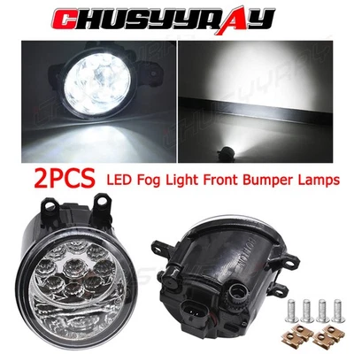 Lámpara antiniebla LED para parachoques 2 piezas blanca PARA LEXUS IS F 2008-2012 Foto 1 de 4