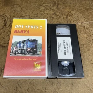 Berea Ohio Hot Spots 2 Züge Eisenbahn VHS Highball 2000 Vintage Selten Rarität - Bild 1 von 5